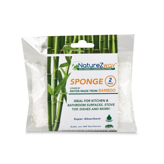 NatureZway 2Pack Rayon Sponges Bed Bath & Beyond