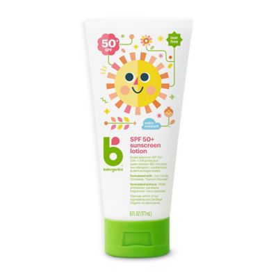Babyganics&reg; 6 oz. 50+ SPF Sunscreen Lotion