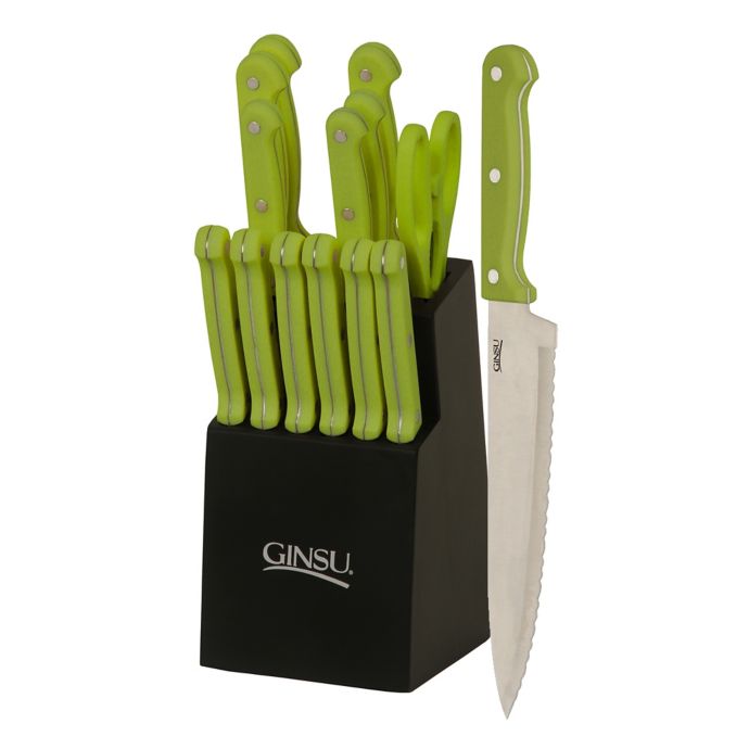 ginsu knife block set