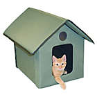 Alternate image 0 for Outdoor Weather-Resistant Kitty House&trade; in Olive