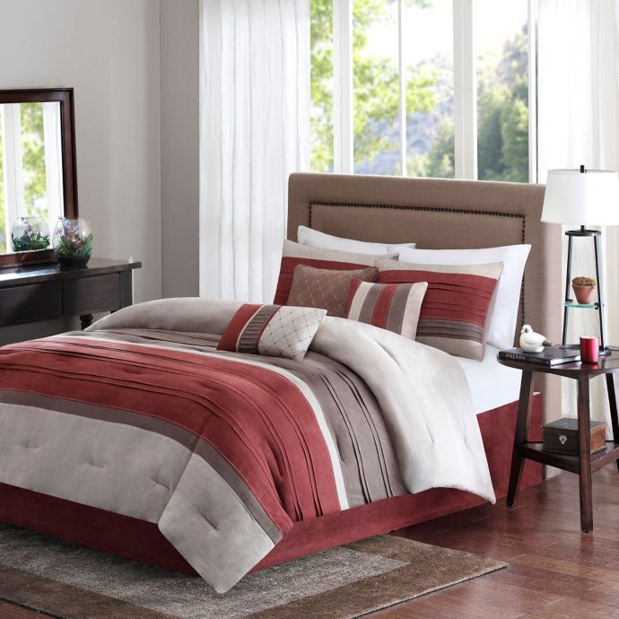 Madison Park Collins 7Piece Comforter Set Bed Bath and Beyond Canada