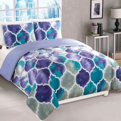 purple and teal bedding walmart