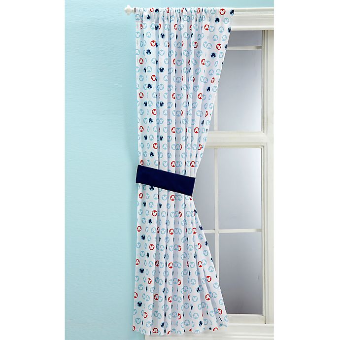 Disney Mickey Mouse Window Curtain, Minnie Mouse Bedroom Curtains