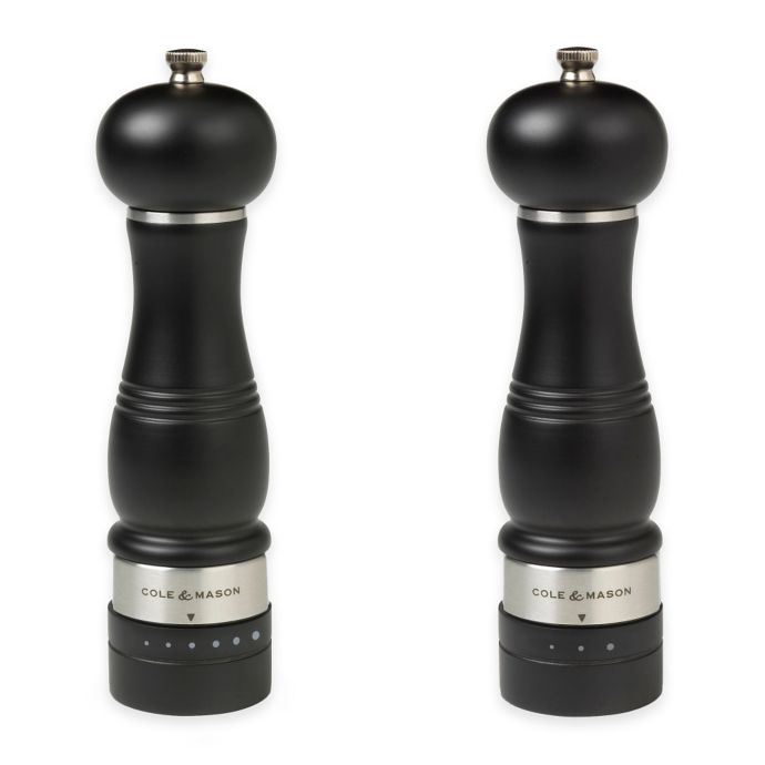 Cole & Mason Ardingly Carbon Salt and Pepper Mills Bed Bath and