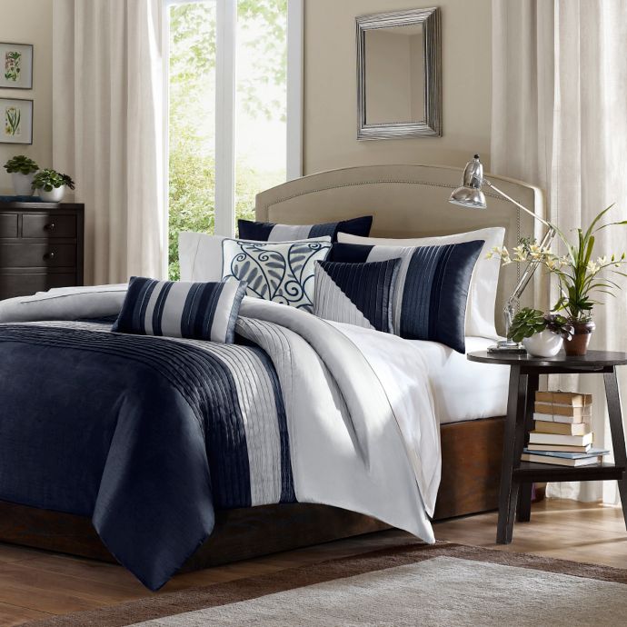 Madison Park Amherst 7 Piece Comforter Set Bed Bath Beyond