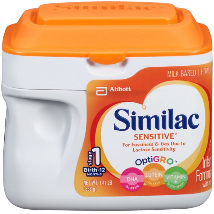 Similac Sensitive 1 41 Lb Infant Formula Powder Buybuy Baby