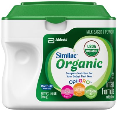 similac organic infant formula