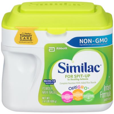 similac with rice starch