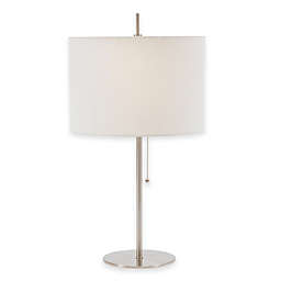 Fangio Lighting Table Lamp in Brushed Steel