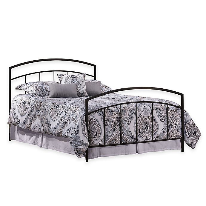Hilale Julien Bed Collection In, Black Metal Queen Size Bed Headboard Footboard Rails And Platform