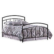 Hillsdale Julien Queen Bed without Rails in Black Metal