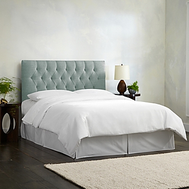 Skyline Furniture Bishop Headboard with Linen Blend Upholstery. View a larger version of this product image.