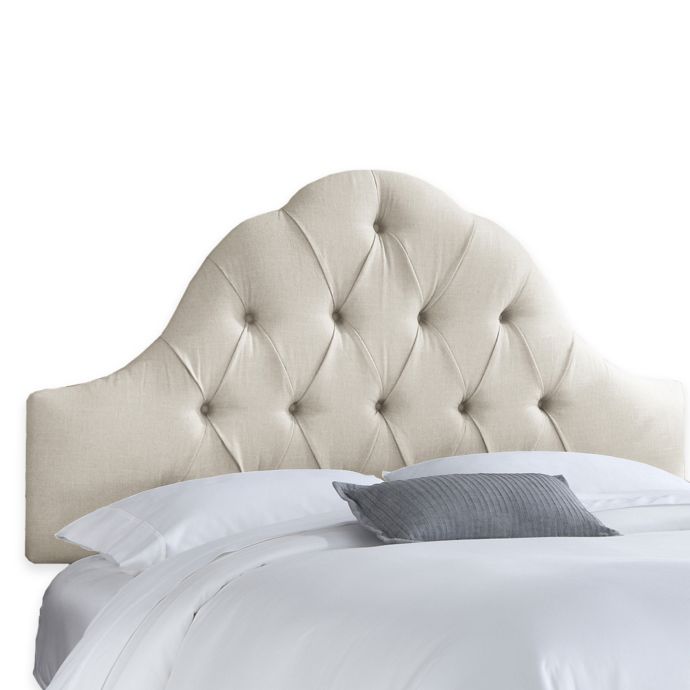 Skyline Furniture Dearborn Headboard with Linen Blend ...