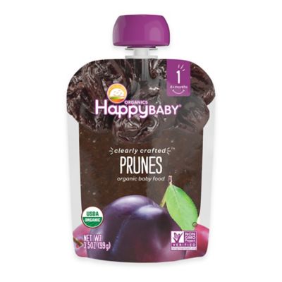 Happy Baby&trade; Clearly Crafted Stage 1 Organic 4 oz. Prunes