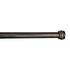 Alternate image 0 for Classic Home Emma 4-Foot Wood Curtain Rod Kit in Antique Bronze
