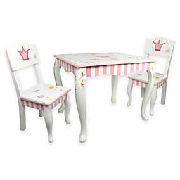 Teamson Kids Table and 2 Chairs Set in Princess and Frog