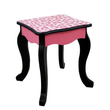 Fantasy Fields by Teamson Kids Fashion Leopard Gisele Toy Vanity Set. View a larger version of this product image.