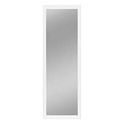 Neutype 47-Inch x 16-Inch Full-Length Wall-Mounted Hanging Door Mirror in White
