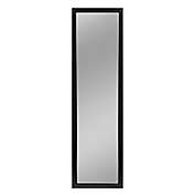 Neutype 55-Inch x 16-Icnch Full-Length Wall-Mounted Hanging Door Mirror in Black