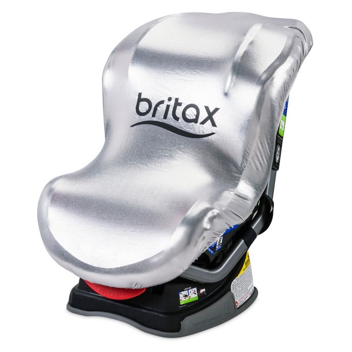 BRITAX Car Seat Sun Shield in Silver buybuy BABY