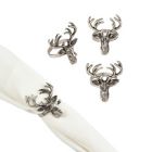 Alternate image 0 for Saro Lifestyle Reindeer Napkin Rings (Set of 4)