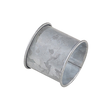 Saro Lifestyle Galvanized Napkin Rings (Set of 4). View a larger version of this product image.