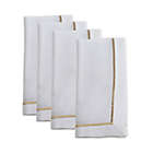 Alternate image 0 for Saro Lifestyle Classic Line Napkins in Gold (Set of 4)