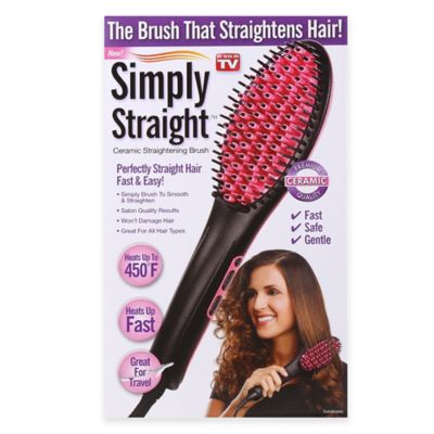 Welp Simply Straight™ Ceramic Straightening Brush | Bed Bath & Beyond GY-69