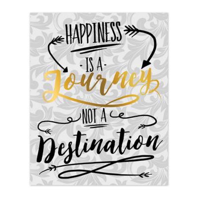 Journey To Happiness Canvas Wall Art