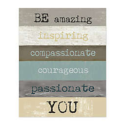 Be Amazing You Canvas Wall Art