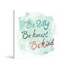Alternate image 1 for Let&#39;s Be Silly 16-Inch x 16-Inch Canvas Wall Art