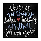 Home Comfort 12-Inch x 12-Inch Canvas Wall Art