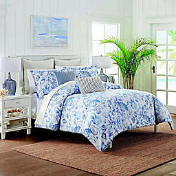 Coastal Living Sea Drift 3-Piece Full/Queen Comforter Set in Blue