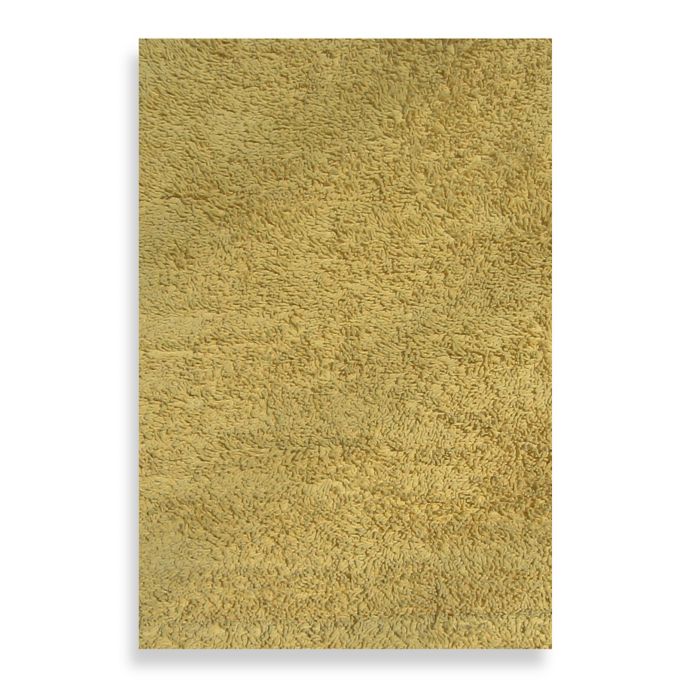 Fun Rugs Shag Area Rug In Yellow Bed Bath Beyond