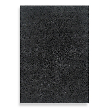 Fun Rugs&trade; 3-Foot 3-Inch x 4-Foot 10-Inch Shag Area Rug in Black. View a larger version of this product image.