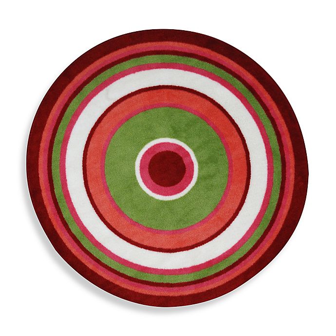 Fun Rugs Concentric 4 Foot 3 Inch, How Big Is A 4 Inch Round Rug