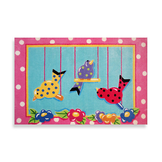 Alternate image 1 for Fun Rugs™ Swingin' Chicks 3-Foot 3-Inch x 4-Foot 10-Inch Area Rug