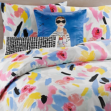 kate spade new york Paintball Floral Comforter Set | Bed Bath & Beyond