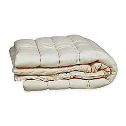 Sleep & Beyond Wool Full Mattress Topper in Ivory