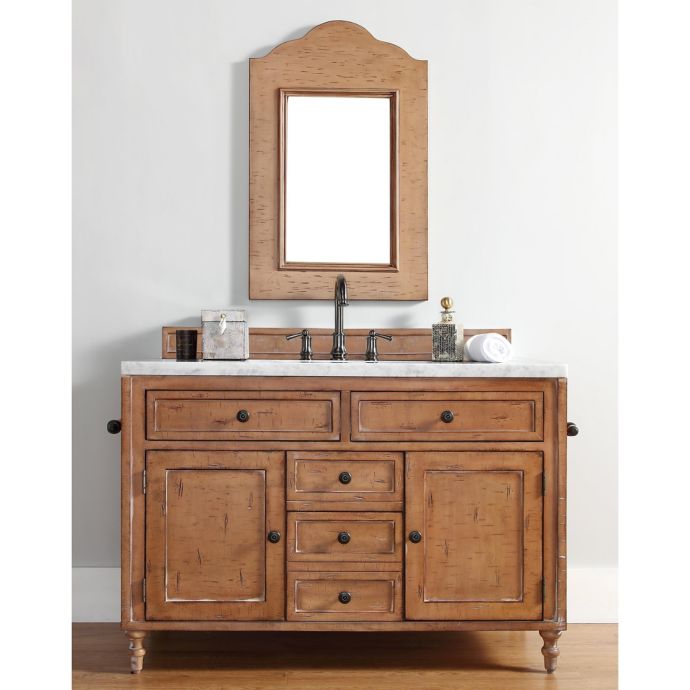 James Madison Furniture Copper Cove 48Inch Single Vanity with Stone