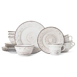 Pfaltzgraff® Trellis White 16-Piece Dinnerware Set