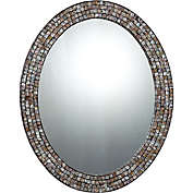 Quoizel Naturals 24-Inch x 30-Inch Oval Mirror