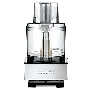 Cuisinart&reg; 14-Cup Custom Food Processor in Brushed Chrome. View a larger version of this product image.