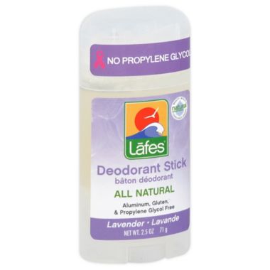 Lafe's&trade; 2.25 oz. Natural Bodycare Deodorant Stick in Lavendar &amp; Aloe. View a larger version of this product image.