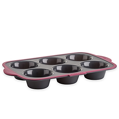 Trudeau 6-Cavity Silicone Muffin Pan. View a larger version of this product image.