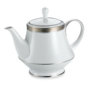 Noritake&reg; Crestwood Platinum Teapot