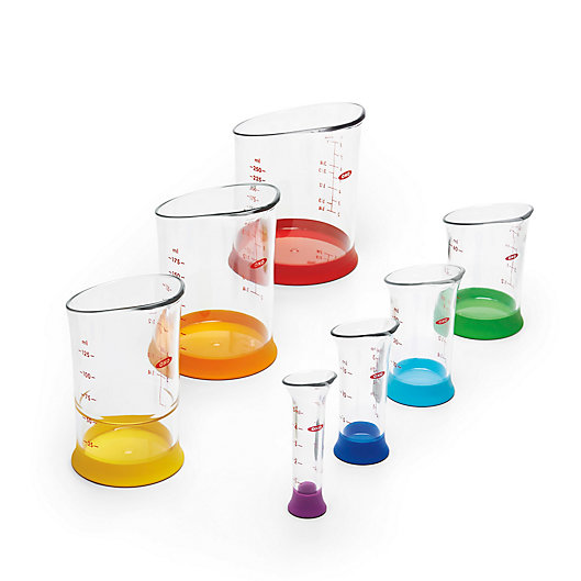 Alternate image 1 for OXO Good Grips® Plastic 7-Piece Measuring Beaker Set