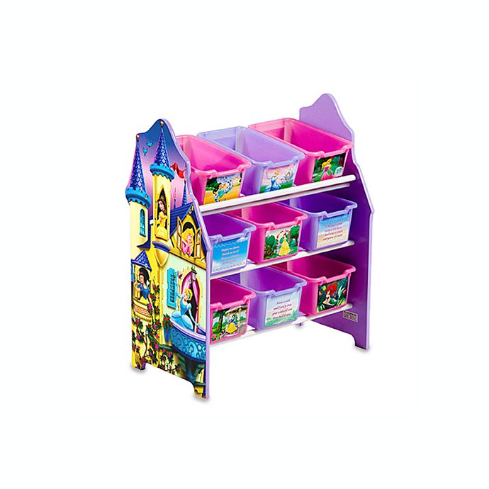 princess toy organizer nine bins