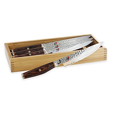 MIYABI Artisan 4-Piece Steak Knife Set. View a larger version of this product image.