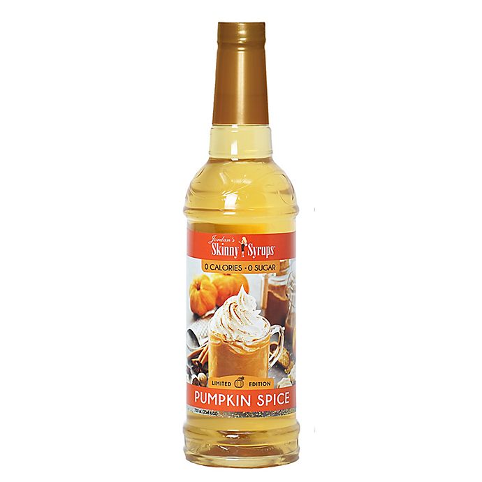 Jordan's Skinny Syrups® 750 mL Pumpkin Spice Syrup | Bed Bath & Beyond